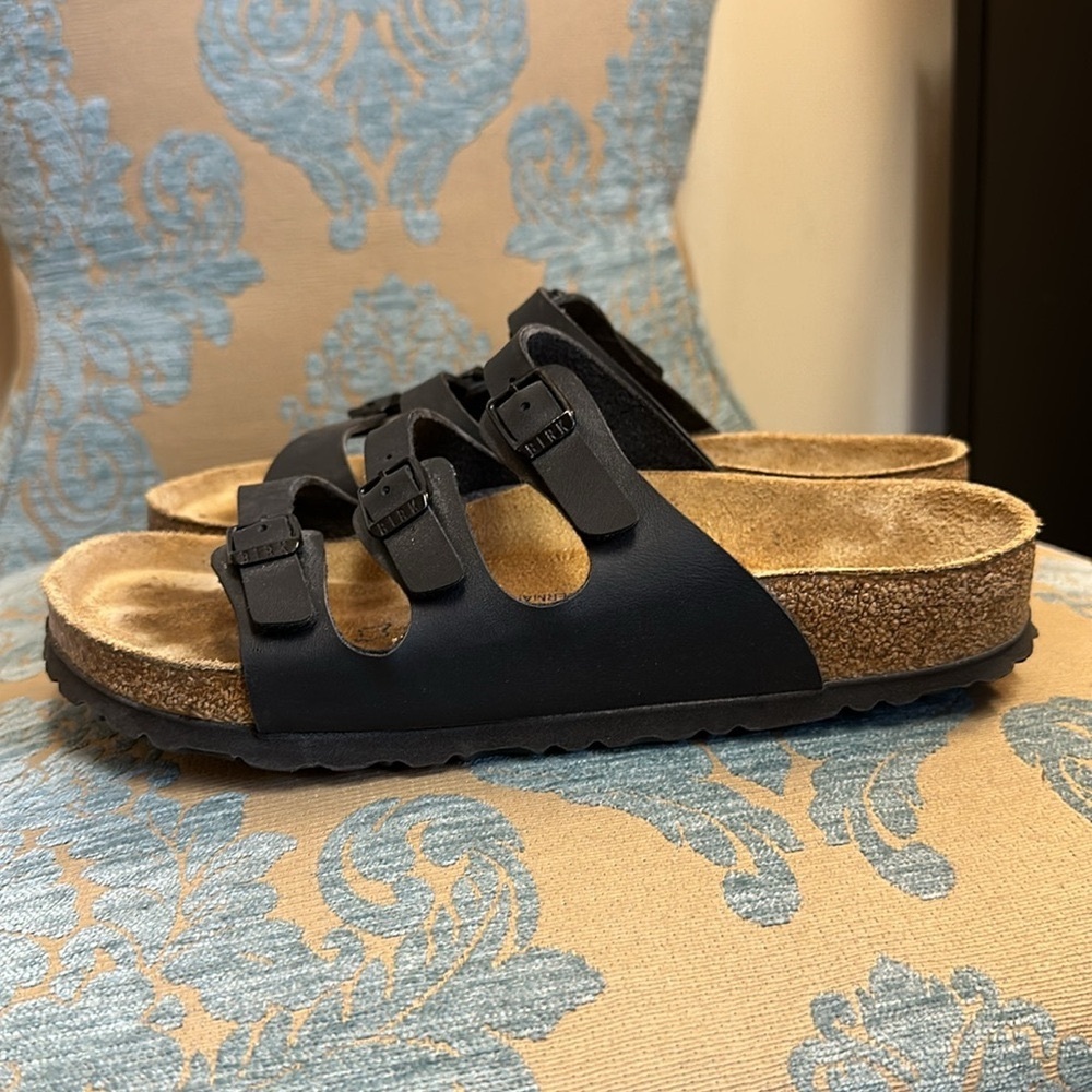 Birkenstock Florida Birko-Flor black size 38